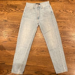 High Rise Light Denim Jeans